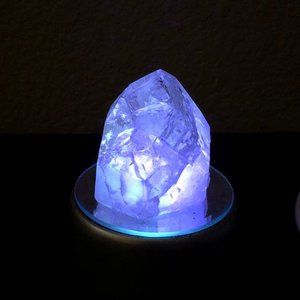 Working w/Crackle Quartz Fire & Ice Quartz Crystal